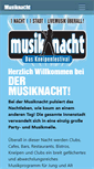 Mobile Screenshot of musik-nacht.com